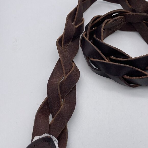 American Eagle Brown Braided Woven Belt - Picture 3 of 4